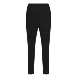 Spodnie do jogi Moonholi Cosmic Cropped Track Pants z obniżonym krokiem. Czarne spodnie materiałowe damskie MOONHOLI, l, bez wzorów, z obniżonym stanem. Za 369.00 zł.