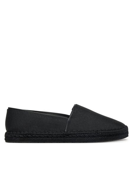 Calvin Klein Espadryle Flat Espadrille - Jacq HW0HW02467 Czarny. Czarne espadryle damskie Calvin Klein, bez wzorów, z materiału, bez obcasa, bez zapięcia. Za 189.99 zł.