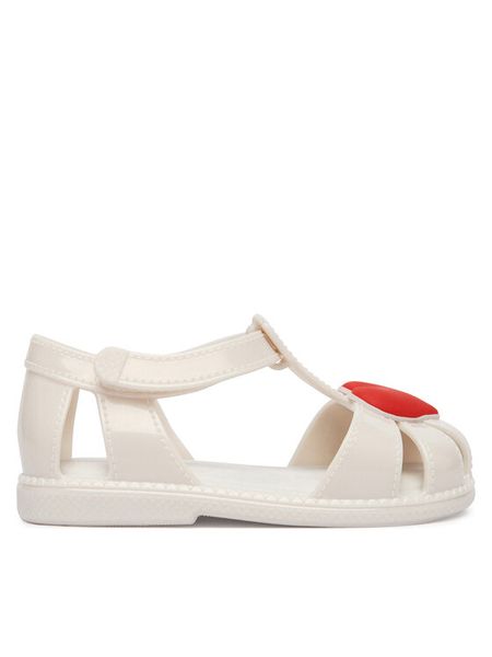Melissa Sandały Mini Melissa Hip Heart Ballerina Bb 37783 Biały. Białe sandały dziewczęce Melissa, z tworzywa sztucznego, bez zapięcia. Za 269.99 zł.