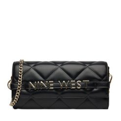 Torebka Nine West. Czarne torebki do ręki damskie Nine West, bez wzorów, wizytowe, bez dodatków. Za 199.99 zł.