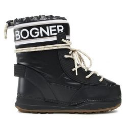 Śniegowce Bogner. Czarne śniegowce i trapery damskie Bogner. Za 1,389.00 zł.