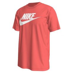 Nike Sportswear Icon Futura T-shirt Rosa. Brązowe t-shirty męskie Nike, m, bez wzorów, z bawełny, klasyczne, bez kołnierzyka. Za 218.99 zł.