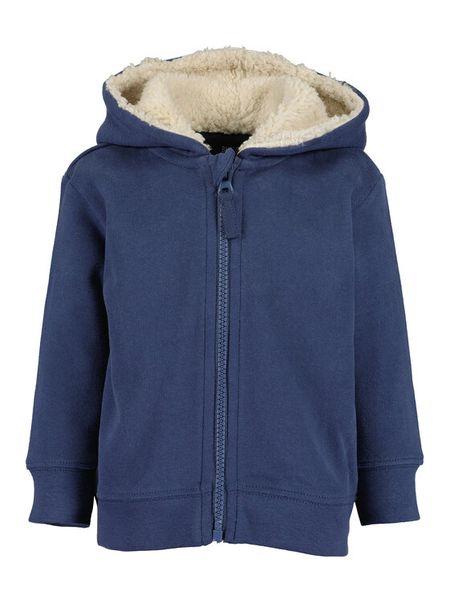 Blue Seven Bluza 984103 X Granatowy Regular Fit. Niebieskie bluzy dla chłopców Blue Seven, bez wzorów, z bawełny, bez ramiączek, bez kaptura. Za 69.99 zł.