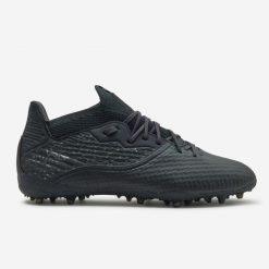 Buty do piłki nożnej Kipsta Viralto III 3D Airmesh MG/AG Intense. Czarne buty sportowe męskie KIPSTA, z dzianiny, bez zapięcia, do piłki nożnej. Za 179.99 zł.