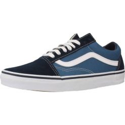 Buty VANS OLD SKOOL Niebieski. Niebieskie obuwie sportowe damskie Vans, bez wzorów, z tkaniny, trekkingowe, Vans Old Skool. Za 386.99 zł.