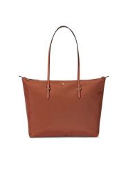 LAUREN RALPH LAUREN Torebka 431916737051 Brązowy. Brązowe torebki do ręki damskie Lauren Ralph Lauren, bez wzorów, z materiału, bez dodatków. Za 639.99 zł.