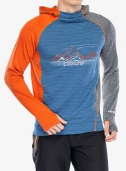 Bluza z kapturem męska Crazy Pull Director Light. Niebieskie bluzy męskie CRAZY, m, bez wzorów, z materiału, z kapturem. Za 472.99 zł.