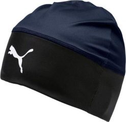 Czapka treningowa uniseks Puma Liga. Czarne czapki i kapelusze damskie Puma, bez wzorów, z elastanu, sportowe. Za 65.99 zł.