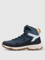 4F Wysokie buty trekkingowe ICE CRACKER z izolacją Primaloft męskie - granatowe 45. Niebieskie trekkingi męskie 4f, na zimę, przed kolano, primaloft. Za 549.99 zł.