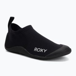 Buty neoprenowe damskie ROXY Prologue Toe ReefBoot. Czarne obuwie sportowe damskie Roxy, bez wzorów, z neoprenu, do pływania. Za 119.99 zł.