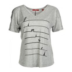 S.Oliver T-Shirt Damski 34 Szary. Szare t-shirty damskie S.Oliver. W wyprzedaży za 45.00 zł.