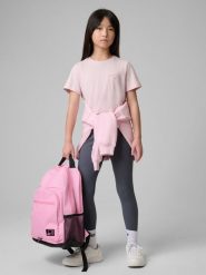 4F T-shirt regular z nadrukiem dziewczęcy - różowy 158 (12-13 lat). Czerwone t-shirty i topy dla dziewczynek 4f, bez wzorów, z bawełny, bez ramiączek. Za 59.99 zł.