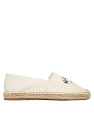 KARL LAGERFELD Espadryle KL80110A Écru. Espadryle damskie KARL LAGERFELD, bez wzorów, z materiału, bez obcasa, bez zapięcia. Za 659.99 zł.