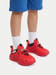 Spiderman Sneakersy CEO-BIC-SS26-111SPRMV Czerwony. Czerwone buty sportowe chłopięce Spiderman, bez wzorów, z materiału, bez zapięcia. Za 119.99 zł.