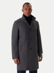 Marc O'Polo Płaszcz wełniany 529 0288 71044 Szary Regular Fit. Szare płaszcze męskie Marc O'Polo, na zimę, m, bez wzorów, z syntetyku, bez kaptura. Za 1,639.00 zł.