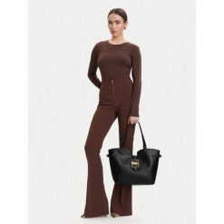 Torebka Just Cavalli. Czarne torebki do ręki damskie Just Cavalli, bez wzorów, bez dodatków. Za 841.99 zł.