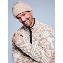 Czapka - Teddy Twist - Brązowa Multi. Brązowe czapki i kapelusze damskie POEDERBAAS, na zimę, bez wzorów, sportowe. Za 221.12 zł.