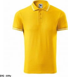 MALFINI Urban 219 - ADLER - Koszulka polo męska, 200 g/m, 35% poliester, 65% bawełna, - żółty L. Żółte koszulki polo męskie Malfini, l, bez wzorów, z bawełny, bez ramiączek. Za 44.55 zł.