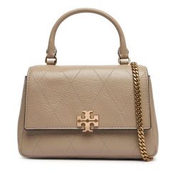 Torebka Tory Burch. Brązowe torebki do ręki damskie Tory Burch, bez wzorów, bez dodatków. Za 2,024.00 zł.