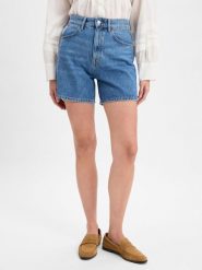 Marc O'Polo Denim Dżinsowe szorty - Filda Kobiety Bawełna niebieski, 31. Niebieskie szorty damskie Marc O'Polo DENIM, uniwersalny, z aplikacjami, z bawełny. Za 379.95 zł.