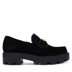 Loafersy Guess. Czarne mokasyny damskie Guess. Za 549.99 zł.