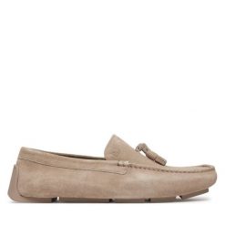 Mokasyny Calvin Klein. Brązowe mokasyny męskie Calvin Klein. Za 649.99 zł.