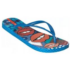 Japonki damskie plażowe do rekreacji Ipanema Lovely II. Czerwone klapki damskie Ipanema, bez wzorów, z gumy, sportowe, bez obcasa. Za 142.55 zł.