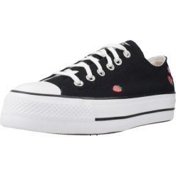 Buty CONVERSE CHUCK TAYLOR ALL STAR LIFT OX Czarny. Czarne obuwie sportowe damskie Converse, bez wzorów. W wyprzedaży za 379.30 zł.