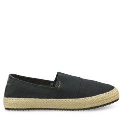 Espadryle Gant. Czarne espadryle damskie GANT, bez wzorów, bez obcasa, bez zapięcia. Za 189.99 zł.
