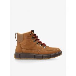 Buty zimowe męskie Sorel Explorer III Blazer WP. Brązowe trekkingi męskie Sorel, na zimę, trekkingowe. Za 403.99 zł.