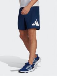 Adidas Szorty sportowe Train Essentials Logo Training Shorts IB8124 Niebieski Regular Fit. Niebieskie krótkie spodenki sportowe męskie Adidas, m, bez wzorów, z syntetyku. Za 109.99 zł.
