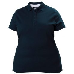 Damska koszulka polo Helly Hansen crew pique 2. Niebieskie koszulki sportowe damskie Helly Hansen, xs, bez wzorów, bez kołnierzyka, bez ramiączek, żeglarskie. Za 240.00 zł.