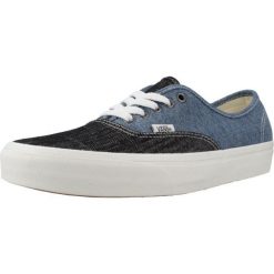 Tenisówki Vans Model Authentic Kolor Niebieski. Niebieskie trampki męskie Vans, bez wzorów, z tkaniny, bez zapięcia. W wyprzedaży za 290.50 zł.