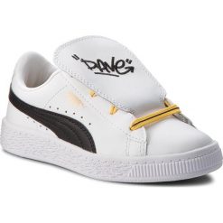 Sneakersy PUMA - Minions Basket Tongue Ps 365151 01 White/Black/Minion Yellow. Półbuty chłopięce marki Puma. W wyprzedaży za 169.00 zł.