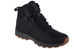 Trapery męskie, Columbia Landroamer Explorer WP. Czarne śniegowce i trapery męskie Columbia, z materiału, sportowe, bez zapięcia. Za 399.99 zł.