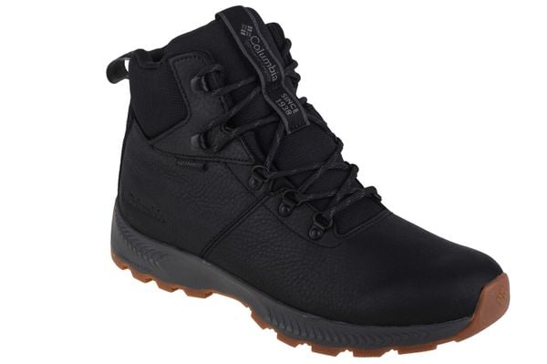 Trapery męskie, Columbia Landroamer Explorer WP. Czarne śniegowce i trapery męskie Columbia, z materiału, klasyczne, bez zapięcia. Za 399.99 zł.