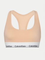 Calvin Klein Underwear Biustonosz top 0000F3785E Pomarańczowy. Brązowe biustonosze Calvin Klein Underwear, bez wzorów, z bawełny. Za 109.99 zł.