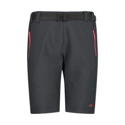 Bermudy damskie turystyczne CMP 3T59136. Niebieskie szorty sportowe damskie CMP, l, bez wzorów, sportowe, trekkingowe. W wyprzedaży za 139.99 zł.
