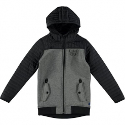 Bluza w kolorze czarno-szarym. Bluzy dla chłopców marki bonprix. W wyprzedaży za 152.95 zł.
