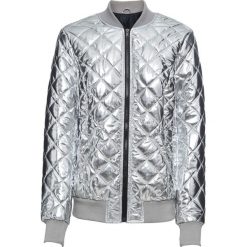 Kurtka bomberka metaliczna bonprix srebrny. Kurtki damskie marki bonprix. Za 129.99 zł.