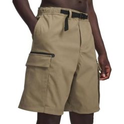Męskie szorty Under Armour Unstoppable ciemnozielone. Zielone szorty męskie Under Armour, m, bez wzorów, z elastanu. Za 259.05 zł.
