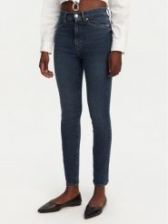 HUGO Jeansy Girali 50530308 Granatowy Skinny Fit. Niebieskie jeansy damskie Hugo. Za 279.99 zł.