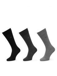 Calvin Klein Skarpety długie 701234208 Szary. Szare skarpety męskie Calvin Klein, bez wzorów, z bawełny. Za 74.99 zł.