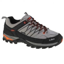Buty trekkingowe męskie CMP Rigel Low. Brązowe trekkingi męskie CMP, trekkingowe. Za 329.00 zł.