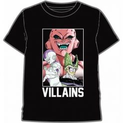 Koszulka Toei Animation Dragon Ball Z Villains. Czarne t-shirty damskie 100%, s, bez wzorów, z bawełny, klasyczne, bez kołnierzyka. Za 138.00 zł.