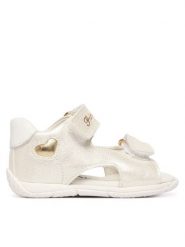 Primigi Sandały 1413200 Biały. Białe sandały dziewczęce Primigi, ze skóry, bez zapięcia. Za 259.99 zł.