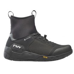 Buty rowerowe enduro męskie NORTHWAVE MULTICROSS MID GTX Gore-Tex. Czarne buty sportowe męskie Northwave, z gore-texu, bez zapięcia, rowerowe, gore-tex. Za 957.40 zł.