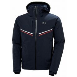 Kurtka Helly Hansen alpha infinity. Niebieskie kurtki snowboardowe męskie Helly Hansen, m, bez wzorów, bez kaptura, narciarskie. W wyprzedaży za 2,200.00 zł.