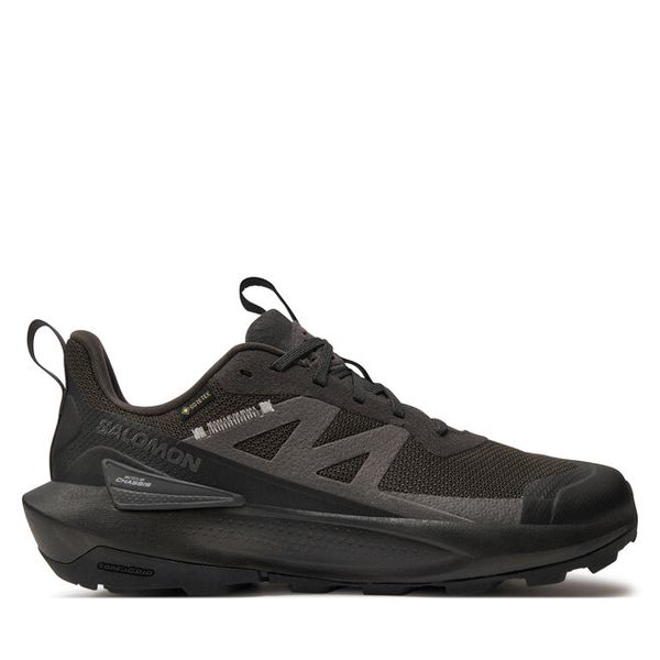 Trekkingi Salomon. Czarne obuwie sportowe damskie Salomon, trekkingowe, gore-tex. Za 479.99 zł.
