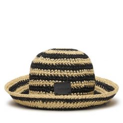 Kapelusz Barbour. Brązowe czapki i kapelusze damskie Barbour, bez wzorów. Za 269.99 zł.